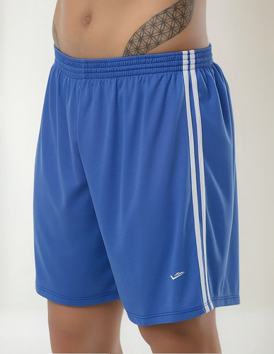 Calção De Futebol Com Detalhe Elite Masculino Tam. Especial
