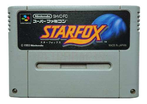 Star Fox Super Nintendo Snes Jap