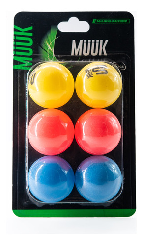 Set De Pelotas De Ping Pong Muuk