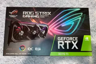 Asus Tarjeta Gráfica Nvidia Geforce Rtx 3070 Ti Rog-strix