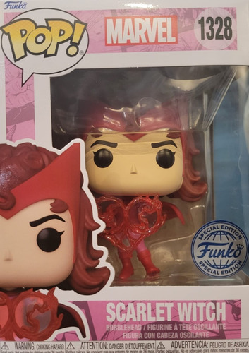 Funko Pop! Marvel Wanda #1328: Scarlet Witch San Valentin Se