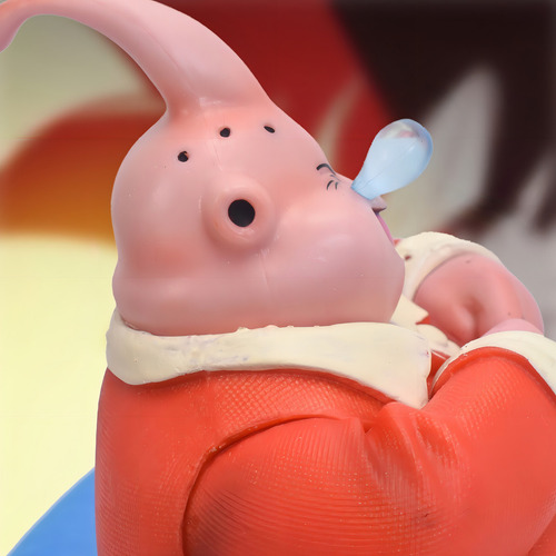 Figura de acción Dragon Ball Majin Boo Puff Sofá Sleep Go Series
