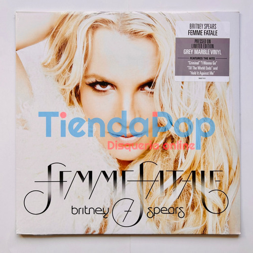 Britney Spears Femme Fatale Vinilo Color Edición Limitada 