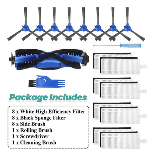 Para Cepillo Y Filtro Eufy Robovac, Para Robovac 11s, 12, 15