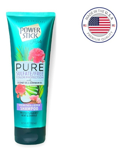 Shampoo Power Stick Pure Sulfate/free Color Protection Eua