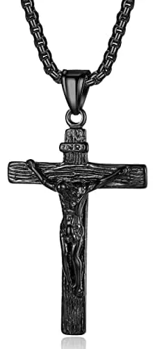 Rehoboth Jesucristo En Inri Crucifijo Collar Con Colgante De