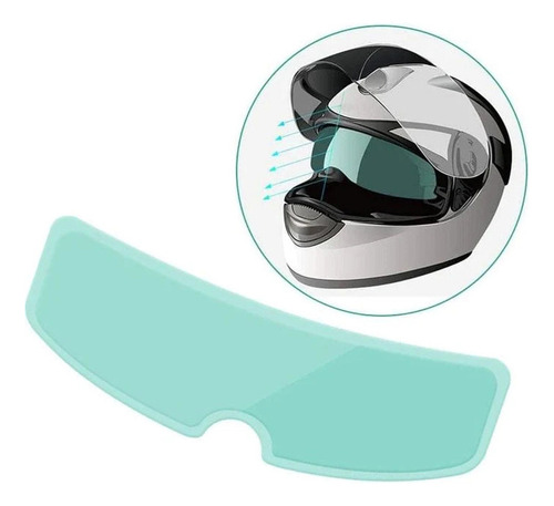 Film Anti Fog Anto Lluvia P/ Visor Casco Moto Universal V16