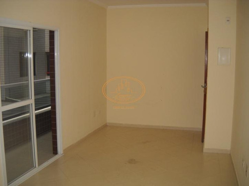 Apartamento Com 2 Dormitório(s) Localizado(a) No Bairro Vila Guilhermina Em Praia Grande / Praia Grande - 6021