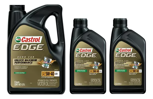 Aceite de Motor Castrol Sintetico 5W-40 1 Cuarto