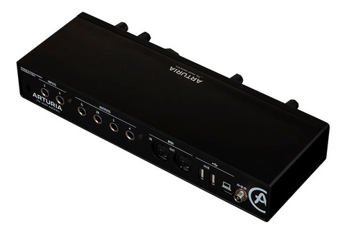 Placa Interfaz De Audio Arturia Minifuse 4 Black Midi Color Negro
