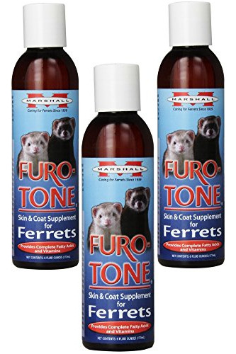 Suplemento Vitamínico Marshall Furo Tone Para Hurones (pack De 3)