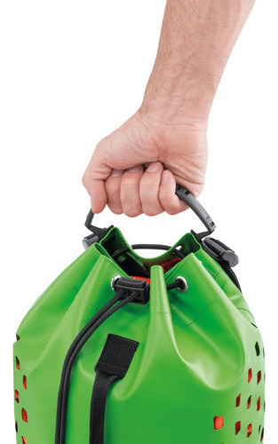 Mochila Cuerda Petzl Yara Guide 25l Barranco Cañonismo Rapel Verde Lisa