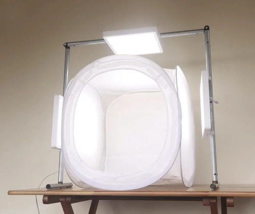 Estrutura Dobrável De Iluminação Led Softbox Foto De Produto