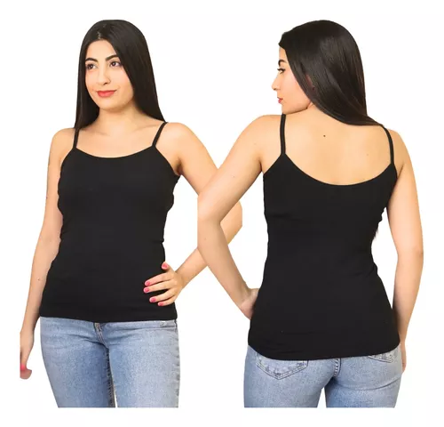 Blusa Regata Feminina Alcinha Fina Academia Fitness Básica