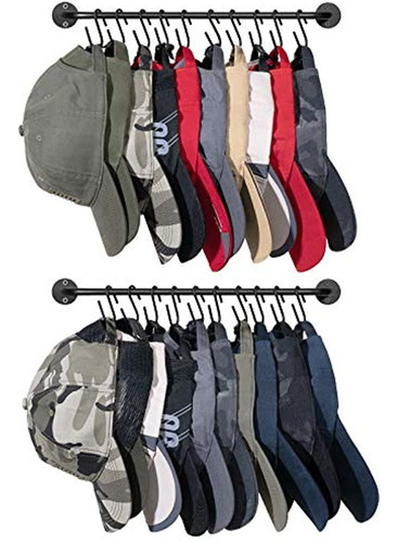 Mkono Hat Rack Para Pared Gorra De Béisbol Organizador Colga