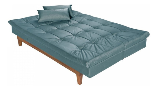 Sofá Cama 3 Lugares 5 Posições Versátil Madero If
