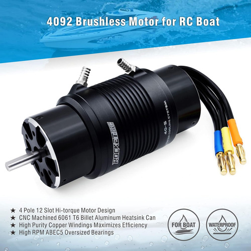 Surpass Hobby 4092 1100kv Eje De Motor Sin Escobillas 5 Mm C