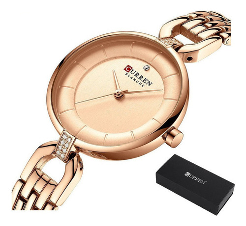 Relojes De Cuarzo Elegantes Casuales Para Mujer Curren .