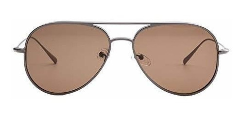 Gafas De Sol - Faa'n Sunglasses For Men Aviator Metal Frame 