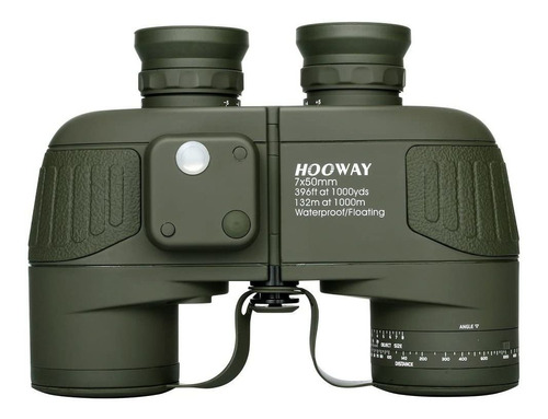 7x50  Proof Floating Marine Binocular Winternal Rangefi...