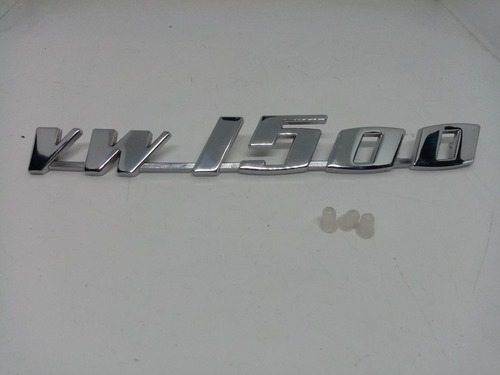 Emblema 1500cc Volkswagen Sedan Tapa De Motor De Vocho Metal