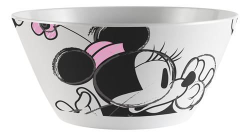 Designs Mickey Minnie Mouse 25 Oz Cuenco Plastico