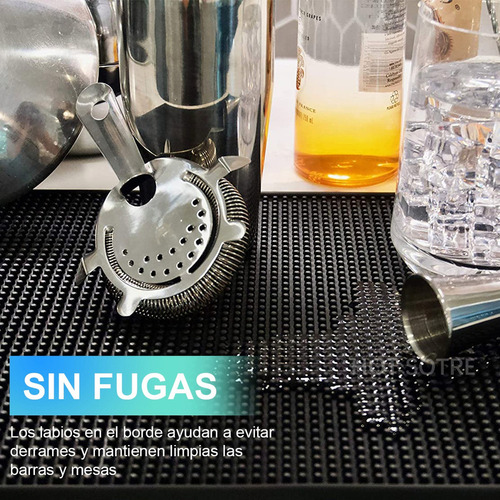 4pz Tapete Para Bar Grande 45 X 30cm Barra Escurridor Barman