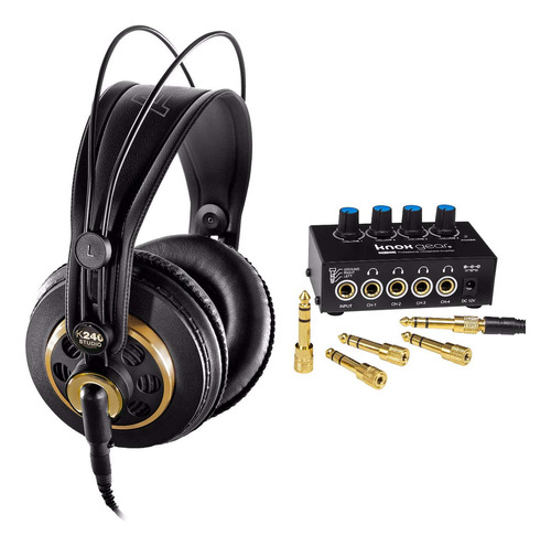 K240 Studio Auricular Semiabierto Estudio Profesional Knox