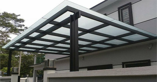 Pergola Techo O Domo Vidrio Templado