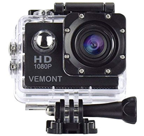 Camara De Accion Vemont 1080p 12mp Camara Deportiva Full Hd 