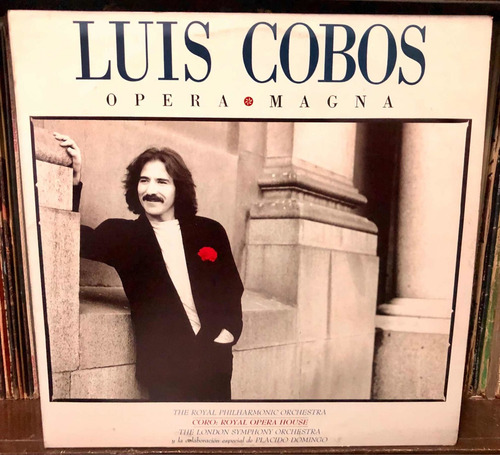 Disco Lp Luis Cobos - Ópera Magna. 1989. 1a Ed. Nacional. (Usado)