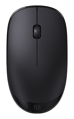 Mouse Wireless Multi Mo380 3 Botões Slim 12000dpi - Preto