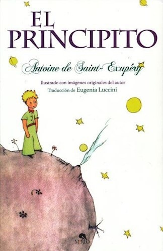 Libro El Principito   - Arte Y Letras Rustico De Antoine De 