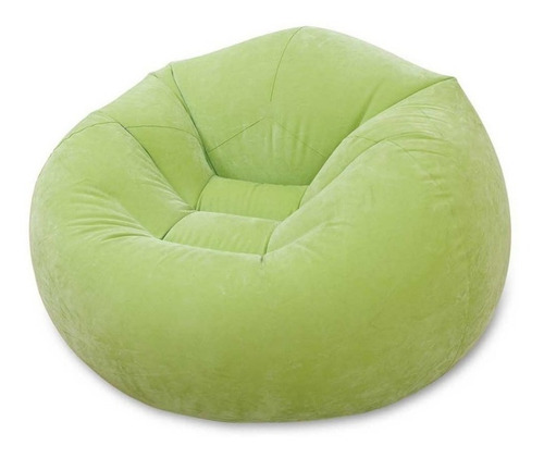 Poltrona Inflável Beanless Aveludada Intex