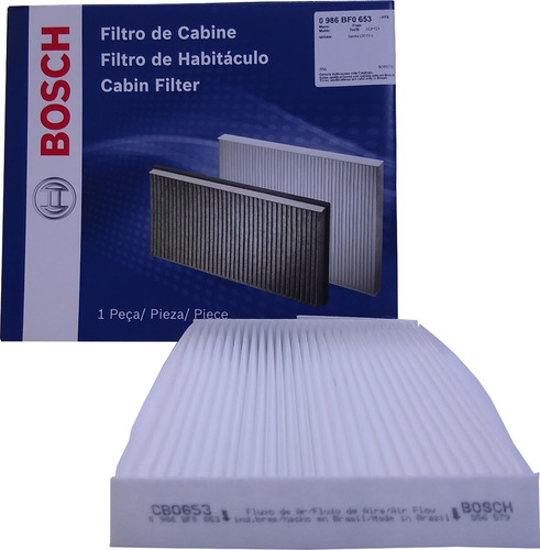 Filtro Ar Condicionado Cabine Nissan Sentra 2014 Em Diante