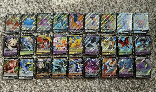 Lote De 25 Cartas Pokemon Incluye 1 Ultra Rara (ex.gx.v.etc)