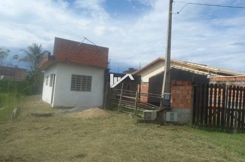Imagem 1 de 6 de Casa No Balneário Gaivota Em Itanhaém Imóvel Para Finalizar Acabamento