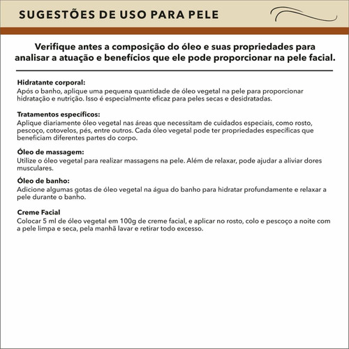 Óleo De Algodão 100% Puro Natural -cabelo E Pele 50 Ml Aroom