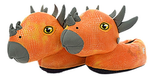 Pantufla De Peluche Jurassic World Dinosaurio Suave Original