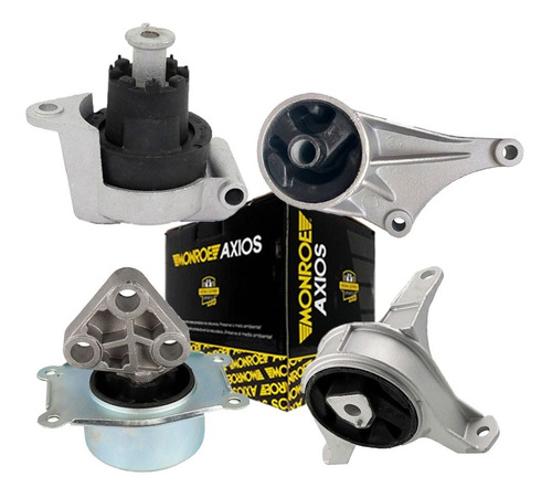 Kit 04 Calç Coxim Motor Câmbio Astra Zafira Originais Axios