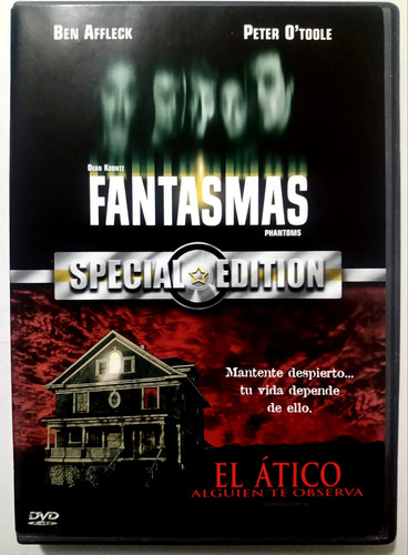 Dos Peliculas Fantasmas Ben Affleck Y El Atico Dvd Original