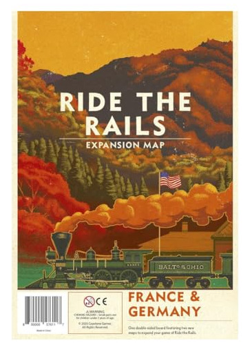 Juegos De Capstone: Ride The Rails: Francia &amp; Alemania,