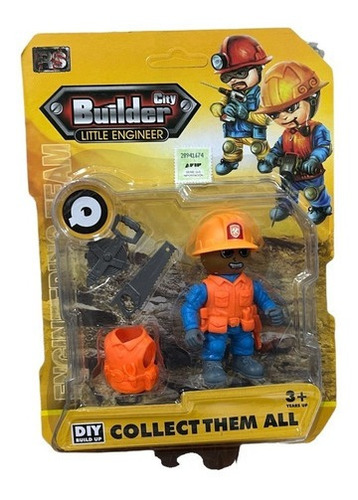 Constructor Figura Coleccionable Con Accesorios Blister 6528