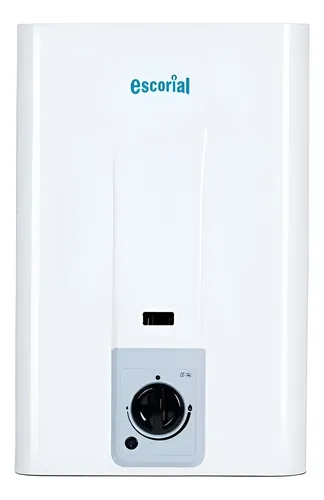 Calefón Escorial 14 L Gas Envasado Automát. S/piloto Blanco