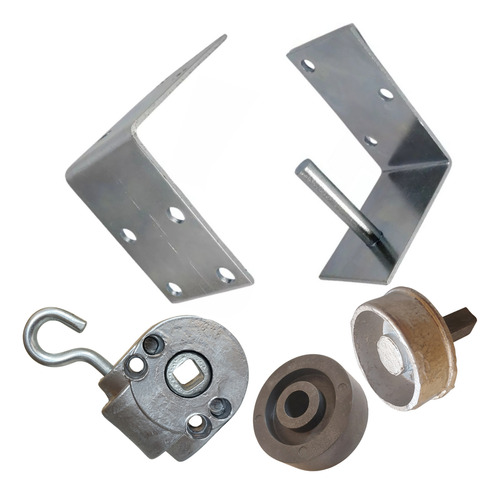 Kit 10 Toldo Cortina Retratil Redutor Mancal Bucha Cobertura 3 Polegadas
