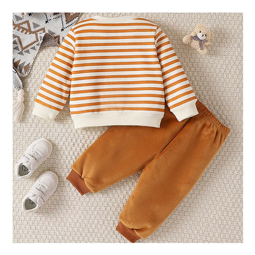 Ropa De Abrigo Moderna Para Niños, Traje Cálido De Felpa Con