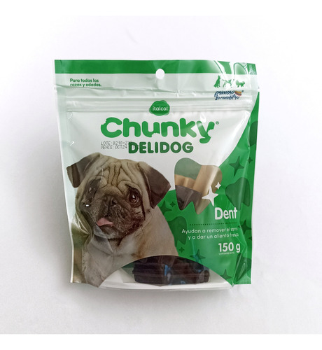 Chunky Delidog Dent Perros 150 G