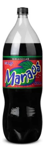Gaseosa Manaos Cola Zero 2.25lts Pack X6