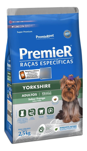 Alimento Para Perros Premier Yorkshire Adulto 2.5kg