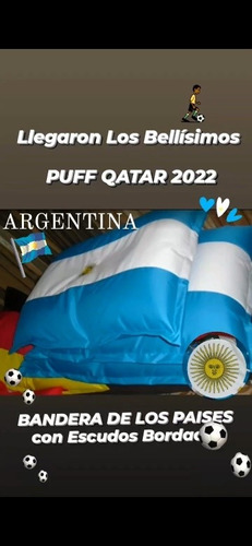 Puff Cama Almohadón Qatar 2022 